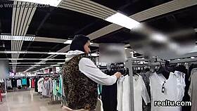 luscious czech chick seduced in the mall for a pov encounter.