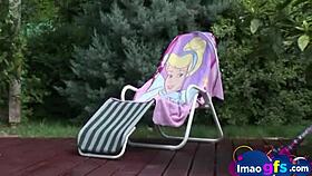 Hot Brunette Medium Tits Perfect Curve Closeup Pussy