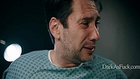 Demon fucks nurse, squirting milk into her mouth