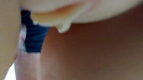 I Rub My Little Dick On Her Pussy Before Fucking Her Hard!