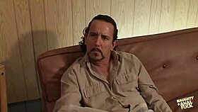 blonde slut gets confronted and assfucked by mature guy