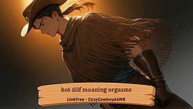 Hot dilf moaning orgasms