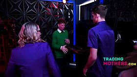 Milfs Take Control, Smashing Patriarchy While Dominating Their Submissive Step Sons.