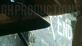 I PLAY WITH AFRICAN TEEN SLUT'S TITS UP SKIRT AT PARK