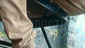 I PLAY WITH AFRICAN TEEN SLUT'S TITS UP SKIRT AT PARK