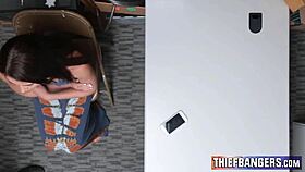 Shoplifter Teen Avi Love Endures Intense Anal Cavity Search By Officer's Monster Cock In Reality Shop Scenario!