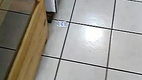 Big ass Mexican woman in the store!