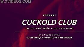 Old man dances at night club in cuckold scenario