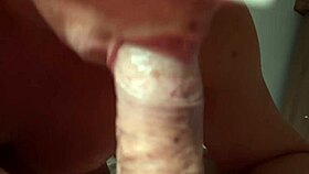 Greedy Blowjob With Drool On Big Thick Cock!