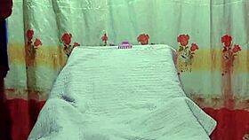 Intense Hard Fucking Between Amateur Couple With Long Hair