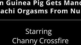 human guinea pig gets hitachi orgasms from nurse channy crossfire in hospital