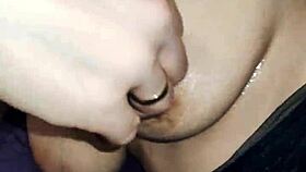 Is the sex graceful with this slender milf in fishnets?