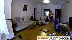 Willing African Ebony Milf Kyte Excels In Anal Casting Interview!