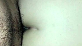 Homemade anal creampie with big ass wanting milk inside