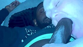 mature brunette milf sucks monster cock choking