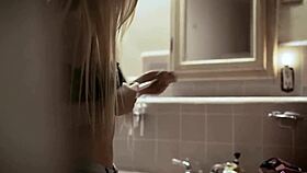 stepmom milf and stepdaughter teen have outdoor lesbian sex