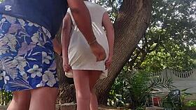 Mutual Masturbation with My Stepsis Outdoors. Cumming All Over Her Pussy.