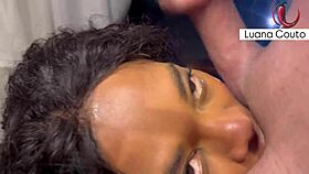 Latina Sucks Cousin's Boyfriend While Cuckold Films Everything