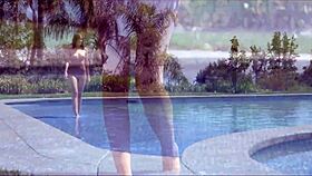 molly manson in lingerie bends over for a deep cock ride.