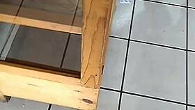 Big ass Mexican woman in the store!