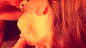 Granny Carmen Claus face fucks me while Santa's gone 😈