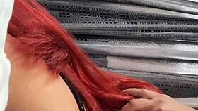 Colombian milf takes huge cock in pussy and mouth on all fours moaning.