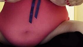 Chubby Fox Plays Solo With Cum Lube And Buttplug