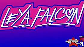 mocha stud slink andrews gets his huge cock pleased by leya falcon