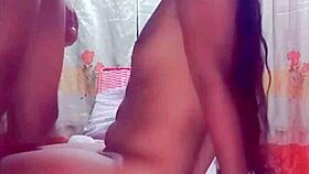 Intense Hard Fucking Between Amateur Couple With Long Hair