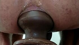 She says, 'Take my ass with double dildos now'