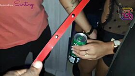 Wife In Collar With Big Black Cock, Then Fucks Everyone At Club