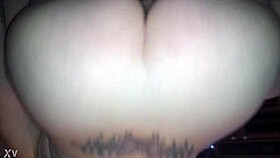 Blonde bbw rides cock with big ass