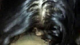 watch this nerd giving a cheating blowjob