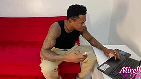 I adore these hidden anal games with my cousin, reaching orgasm in POV.