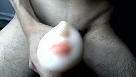 Feeling Intense Pleasure Testing Realistic Fleshlight