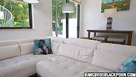 Caught Black Busty Stepmom Bent Over Masturbating Big Tits.