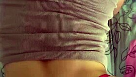 Latina milf bent over for creampie