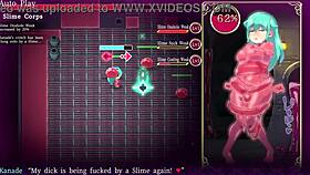 mage kanade's futanari blowjob and handjob in dungeon quest ep 2