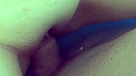 Petite Latina's Tight Pussy In Risky Outdoor Pool Bareback Sex