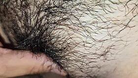 Wow, moaning stepsister with tight pussy and small cock close up!