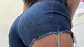 Behind the scenes, my std test routine as a nsfw content creator with huge brunette tits and nipples