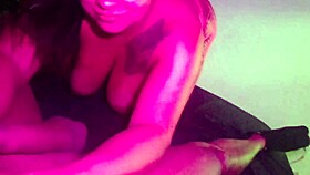 Latina sensualizes and sucks monster cock.