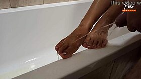 I-I watch this pissin' compilation, golden rain femdom piss ep 814.