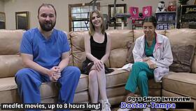 Hey, Dr. Tampa does entrance physical on Daisy Bean at Tampa University. Wild stuff!