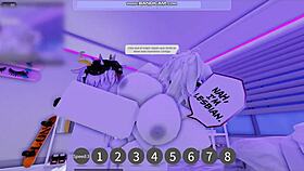 She asks me to fill her with milk on roblox this time