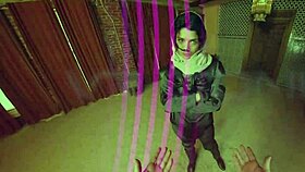 brunette chani rides huge cock