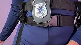 Cover my tits with your cum, soldier!