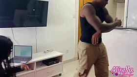 I adore these hidden anal games with my cousin, reaching orgasm in POV.