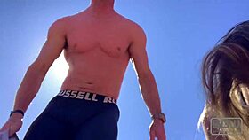 Fucking and sucking outdoors in public!