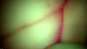 I love watching this BBW in pink fishnets get a creampie.